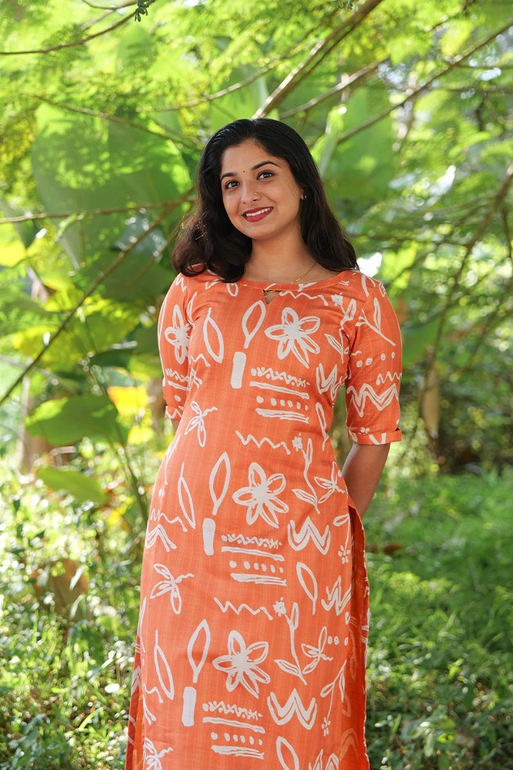 Saffron(Kurti&bottom)(130126KUL) FD - Image 2